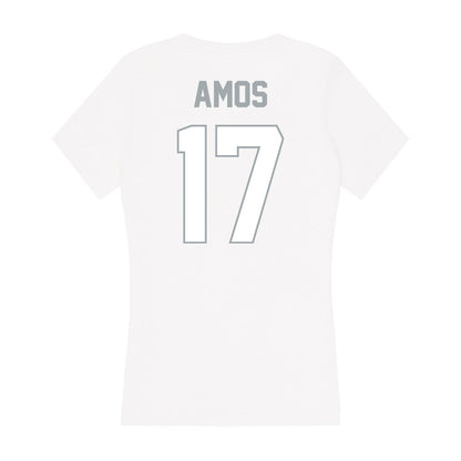 Ohio State - NCAA Women's Ice Hockey : Jocelyn Amos - Classic Shersey Women's V-Neck T-Shirt-1