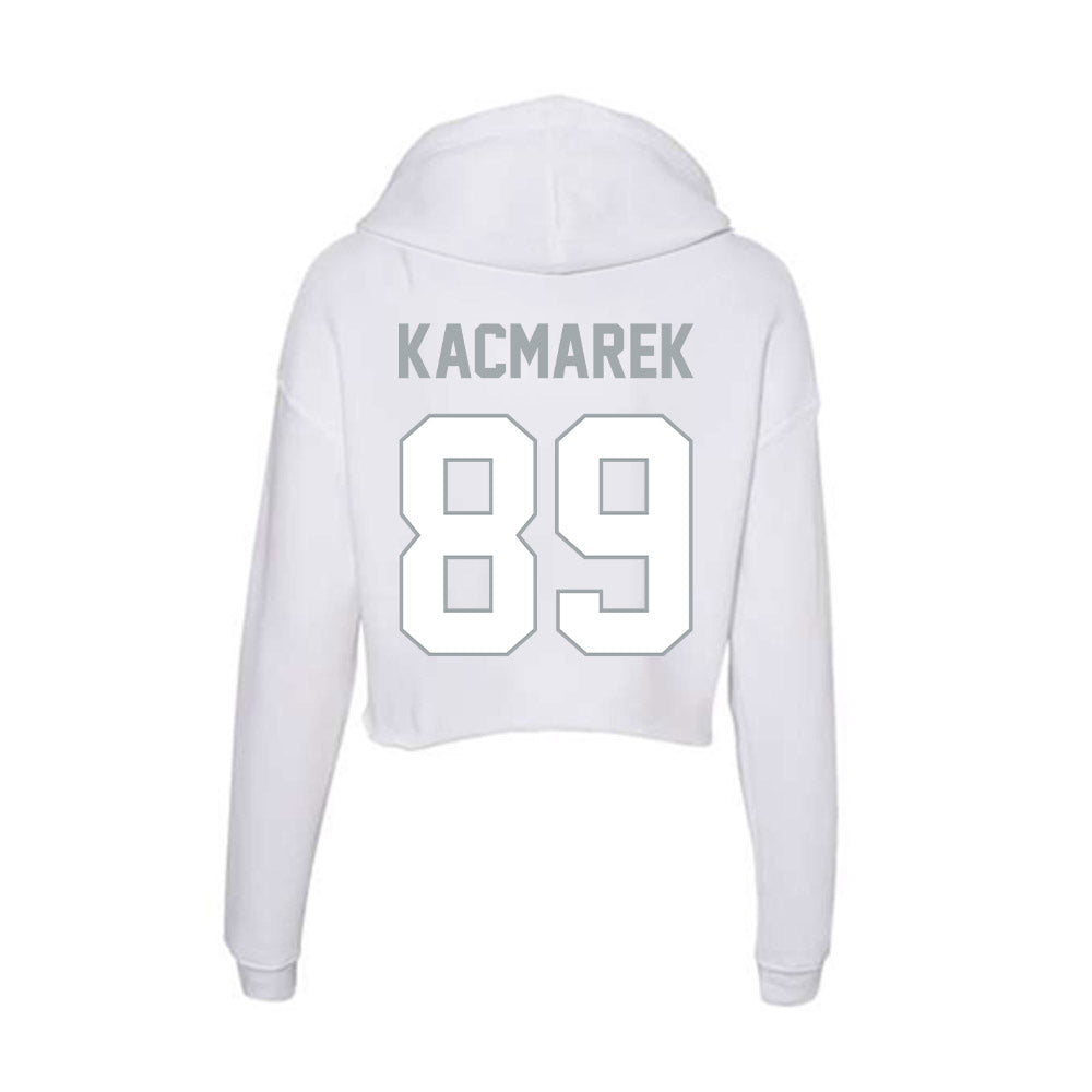 Ohio State - NCAA Football : Will Kacmarek - Classic Shersey Women's Crop Fleece Hoodie-1