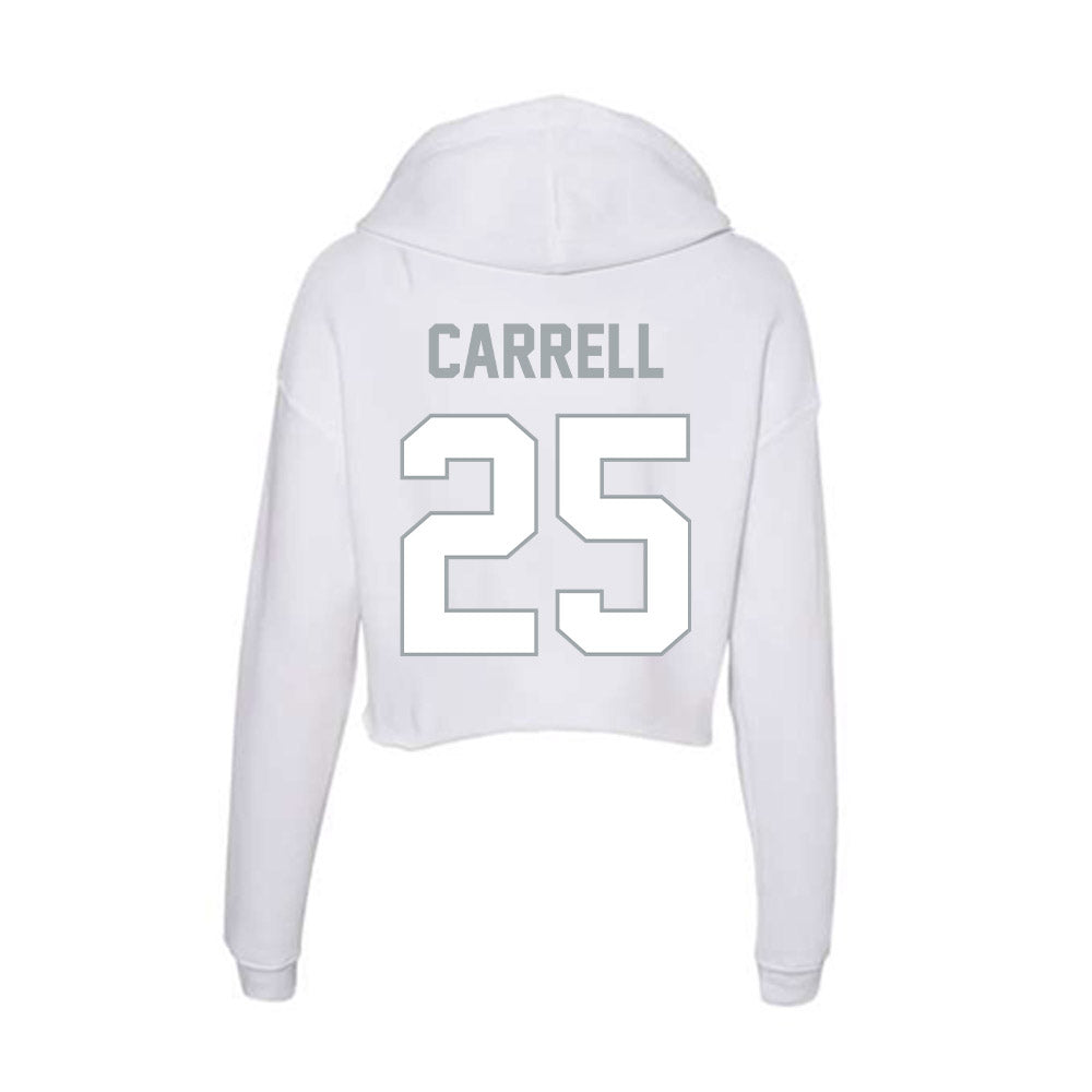 Ohio State - NCAA Baseball : Luke Carrell - Classic Shersey Women's Crop Fleece Hoodie-1