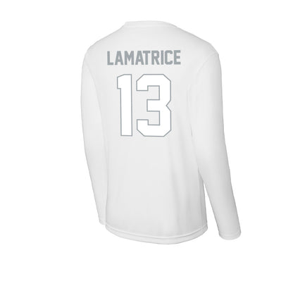 Ohio State - NCAA Men's Lacrosse : Angelo Lamatrice - Classic Shersey Activewear Long Sleeve T-Shirt-1