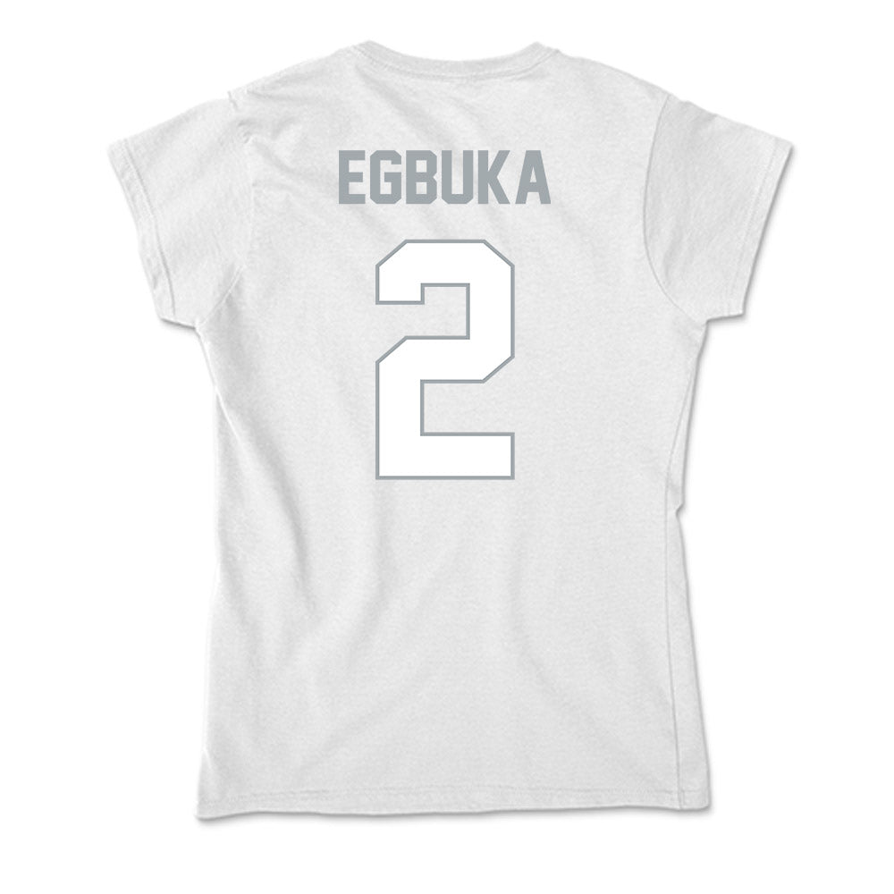 Ohio State - NCAA Football : Emeka Egbuka - Classic Shersey Soft Style Women’s T-Shirt-1