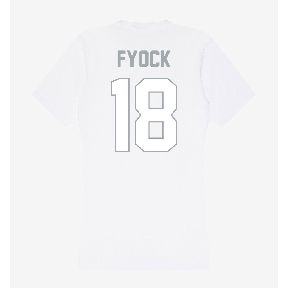 Ohio State - NCAA Men's Lacrosse : Caleb Fyock - Classic Shersey Women's V-Neck T-Shirt-1