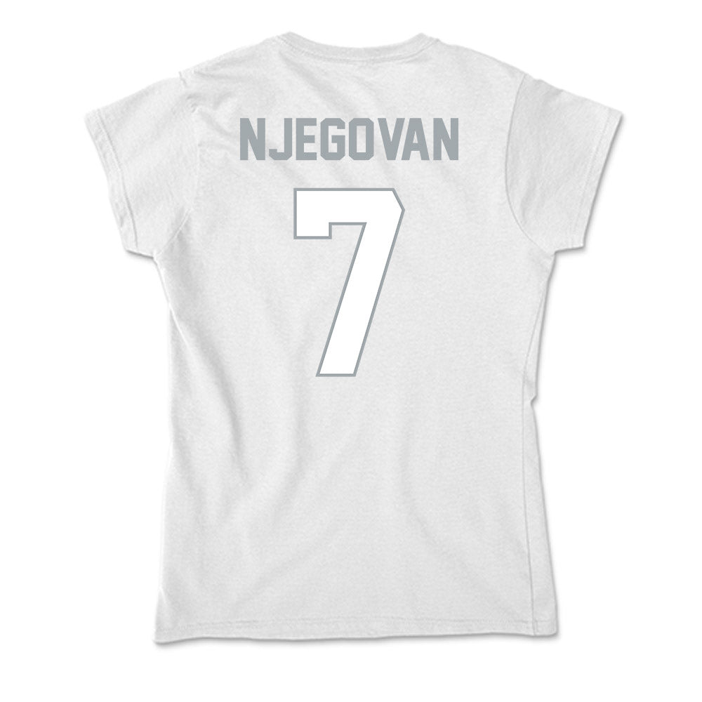 Ohio State - NCAA Men's Basketball : Ivan Njegovan - Soft Style Women’s T-Shirt-1