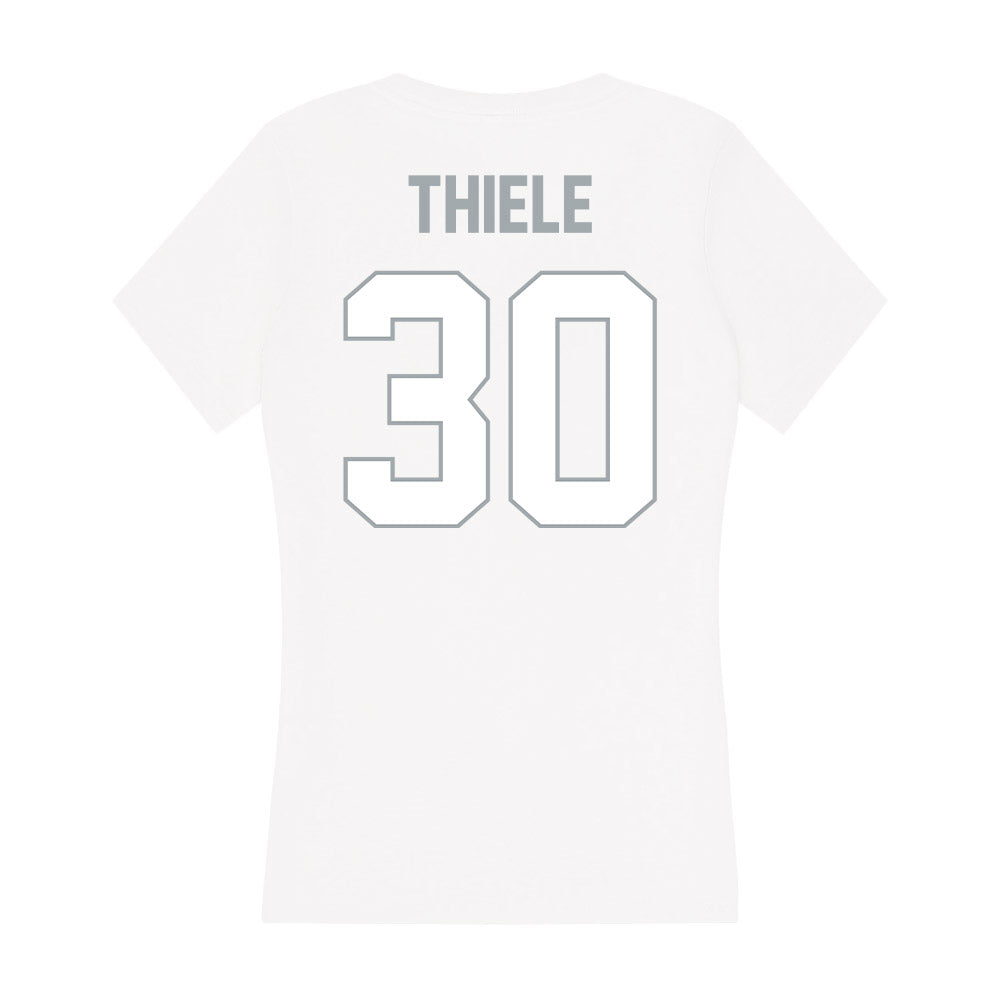 Ohio State - NCAA Women's Ice Hockey : Amanda Thiele - Classic Shersey Women's V-Neck T-Shirt-1