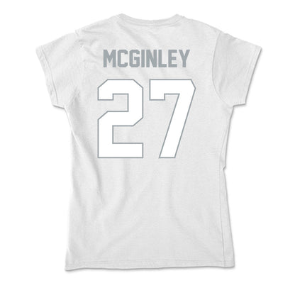 Ohio State - NCAA Men's Ice Hockey : Sam McGinley - Soft Style Women’s T-Shirt-1