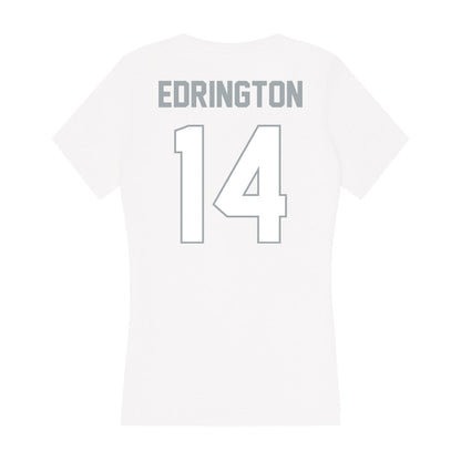 Ohio State - NCAA Baseball : Andrew Edrington - Classic Shersey Women's V-Neck T-Shirt-1