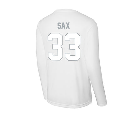 Ohio State - NCAA Women's Lacrosse : Leah Sax - Activewear Long Sleeve T-Shirt-1