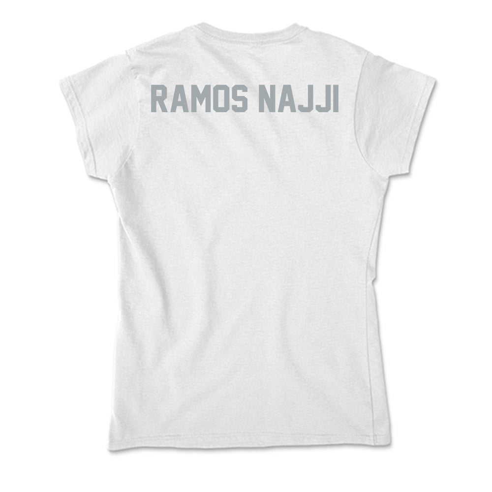 Ohio State - NCAA Women's Swimming & Diving : Maria Ramos Najji - Classic Shersey Soft Style Women’s T-Shirt-1