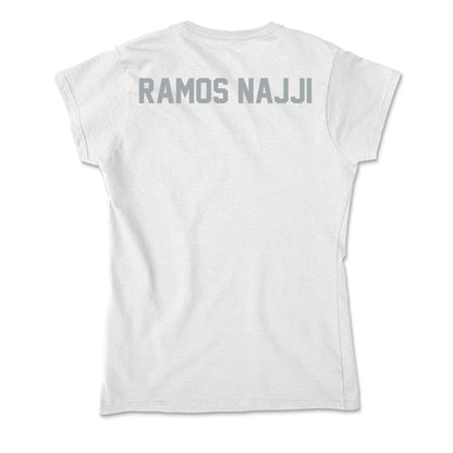 Ohio State - NCAA Women's Swimming & Diving : Maria Ramos Najji - Classic Shersey Soft Style Women’s T-Shirt-1