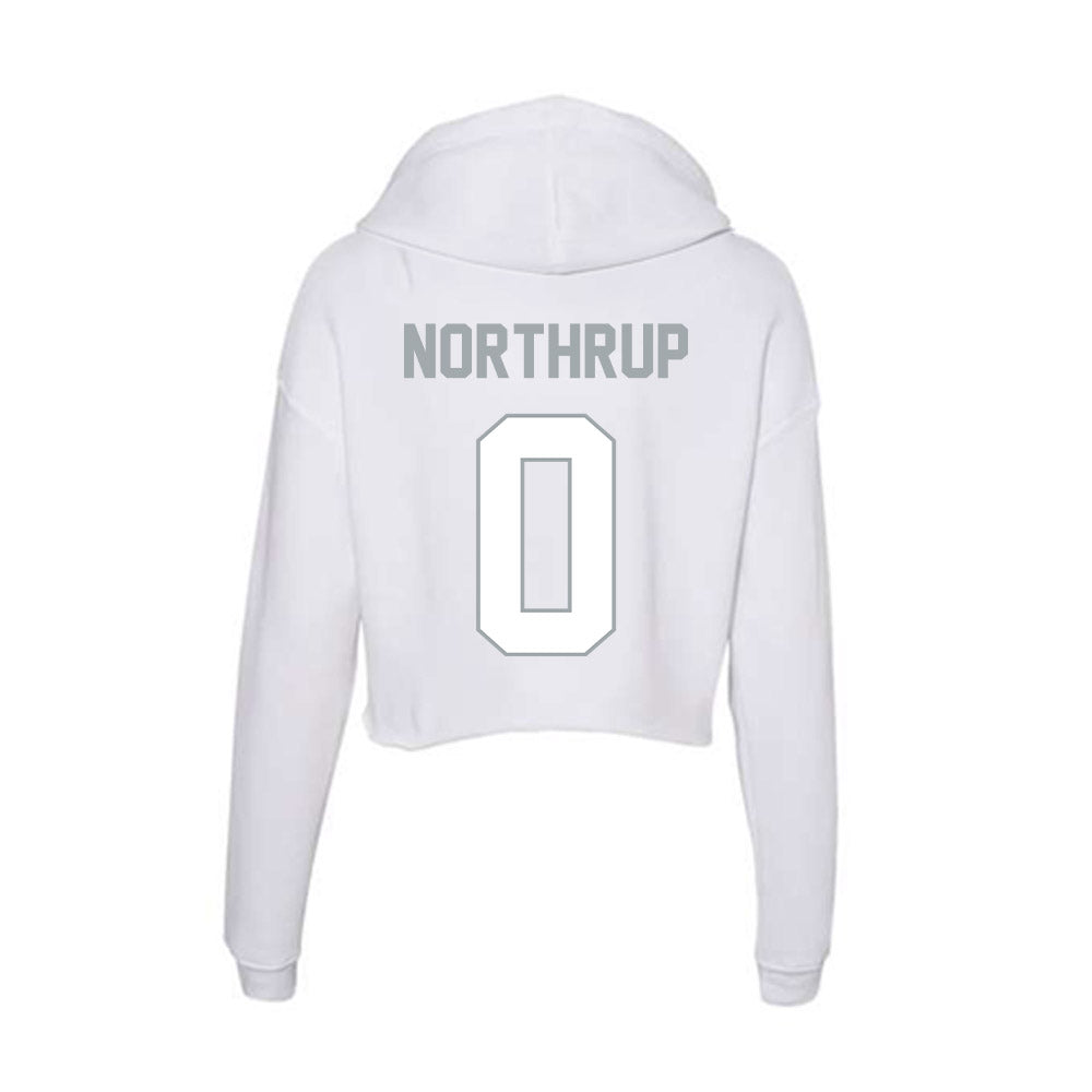 Ohio State - NCAA Women's Soccer : Peighton Northrup - Classic Shersey Women's Crop Fleece Hoodie-1