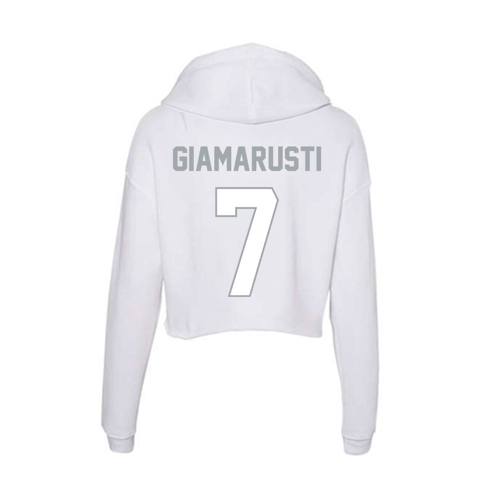 Ohio State - NCAA Baseball : Nick Giamarusti - Classic Shersey Women's Crop Fleece Hoodie-1