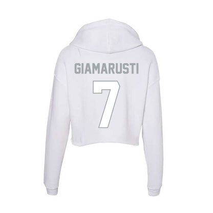 Ohio State - NCAA Baseball : Nick Giamarusti - Classic Shersey Women's Crop Fleece Hoodie-1