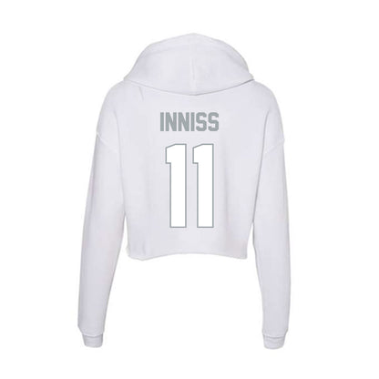 Ohio State - NCAA Football : Brandon Inniss - Classic Shersey Women's Crop Fleece Hoodie-1