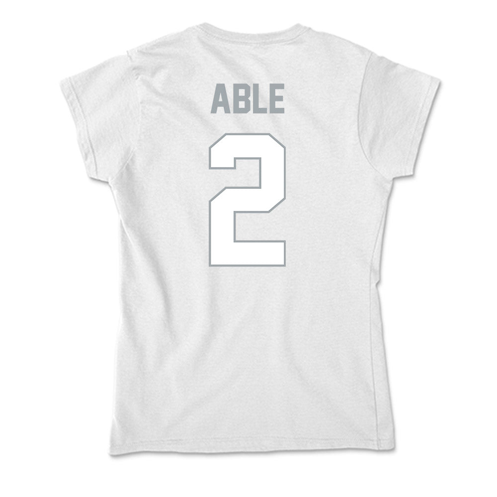 Ohio State - NCAA Men's Ice Hockey : Chris Able - Classic Shersey Soft Style Women’s T-Shirt-1