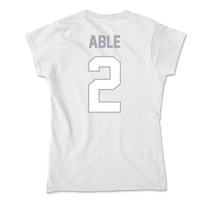 Ohio State - NCAA Men's Ice Hockey : Chris Able - Classic Shersey Soft Style Women’s T-Shirt-1