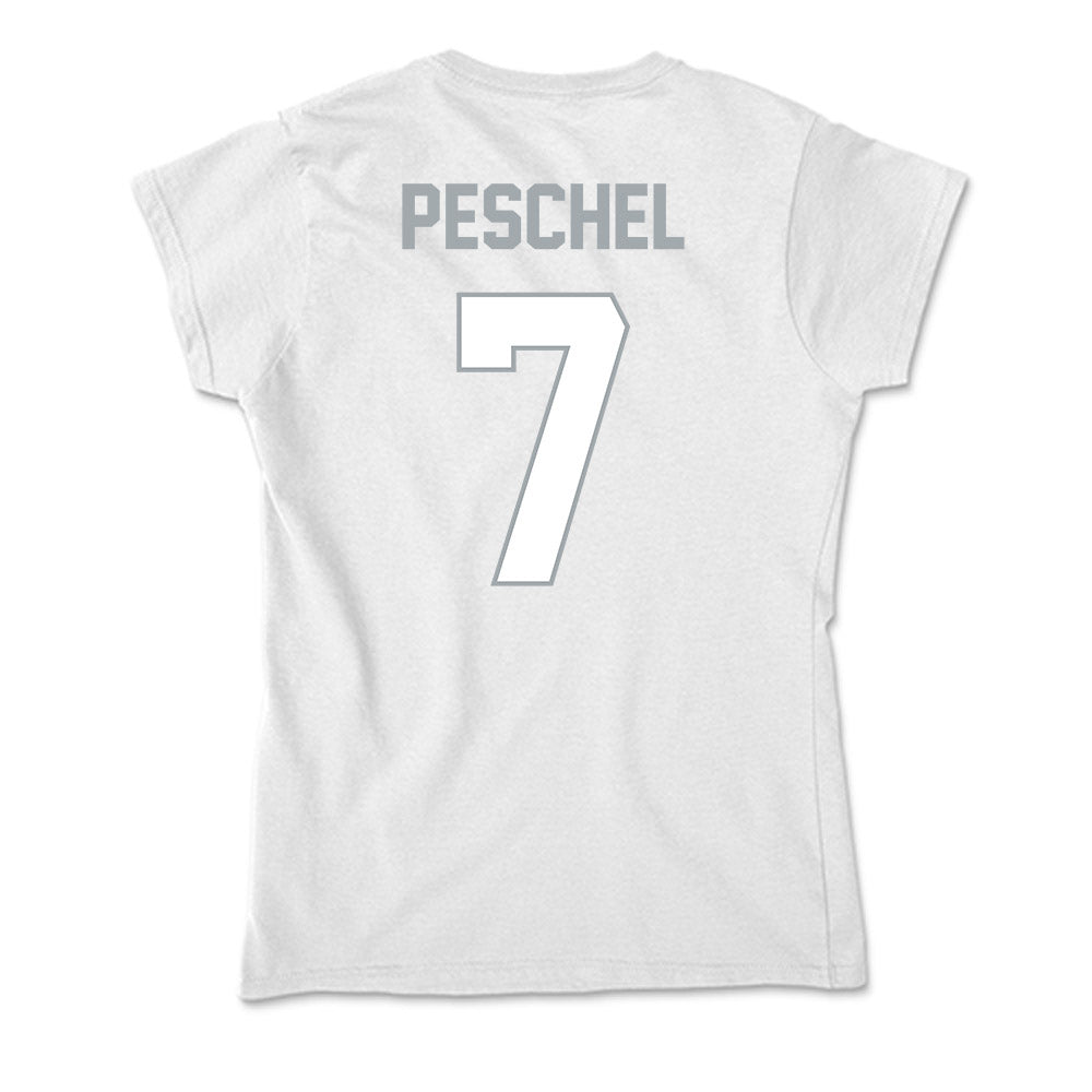 Ohio State - NCAA Women's Ice Hockey : Emma Peschel - Classic Shersey Soft Style Women’s T-Shirt-1