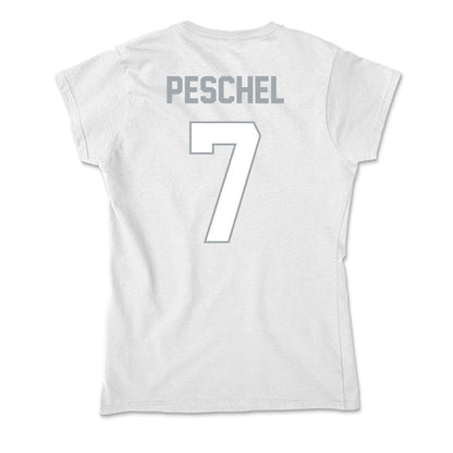 Ohio State - NCAA Women's Ice Hockey : Emma Peschel - Classic Shersey Soft Style Women’s T-Shirt-1