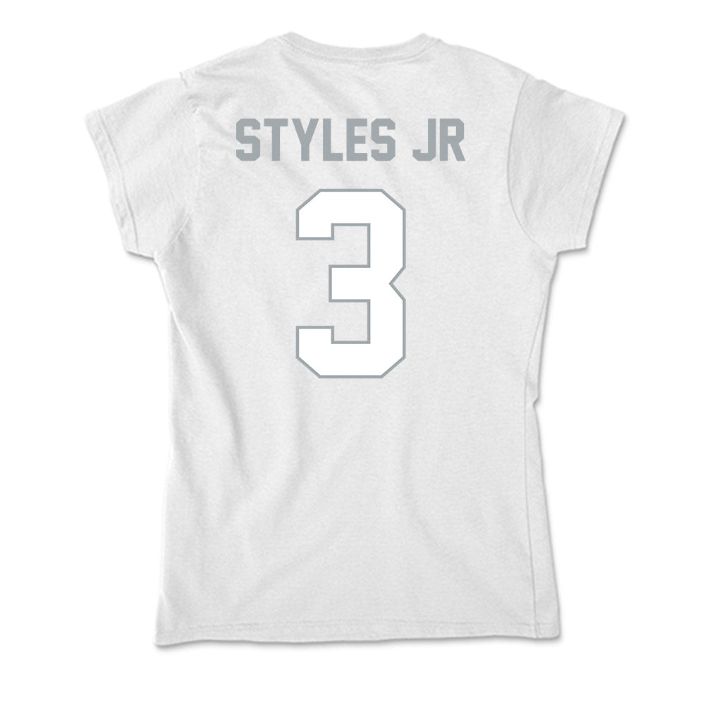 Ohio State - NCAA Football : Lorenzo Styles Jr - Classic Shersey Soft Style Women’s T-Shirt-1