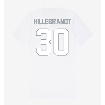 Ohio State - NCAA Men's Ice Hockey : Sam Hillebrandt - Women's V-Neck T-Shirt-1