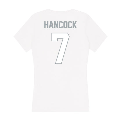 Ohio State - NCAA Football : Jordan Hancock - Classic Shersey Women's V-Neck T-Shirt-1