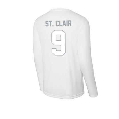 Ohio State - NCAA Football : Tavien St. Clair - Classic Shersey Activewear Long Sleeve T-Shirt-1