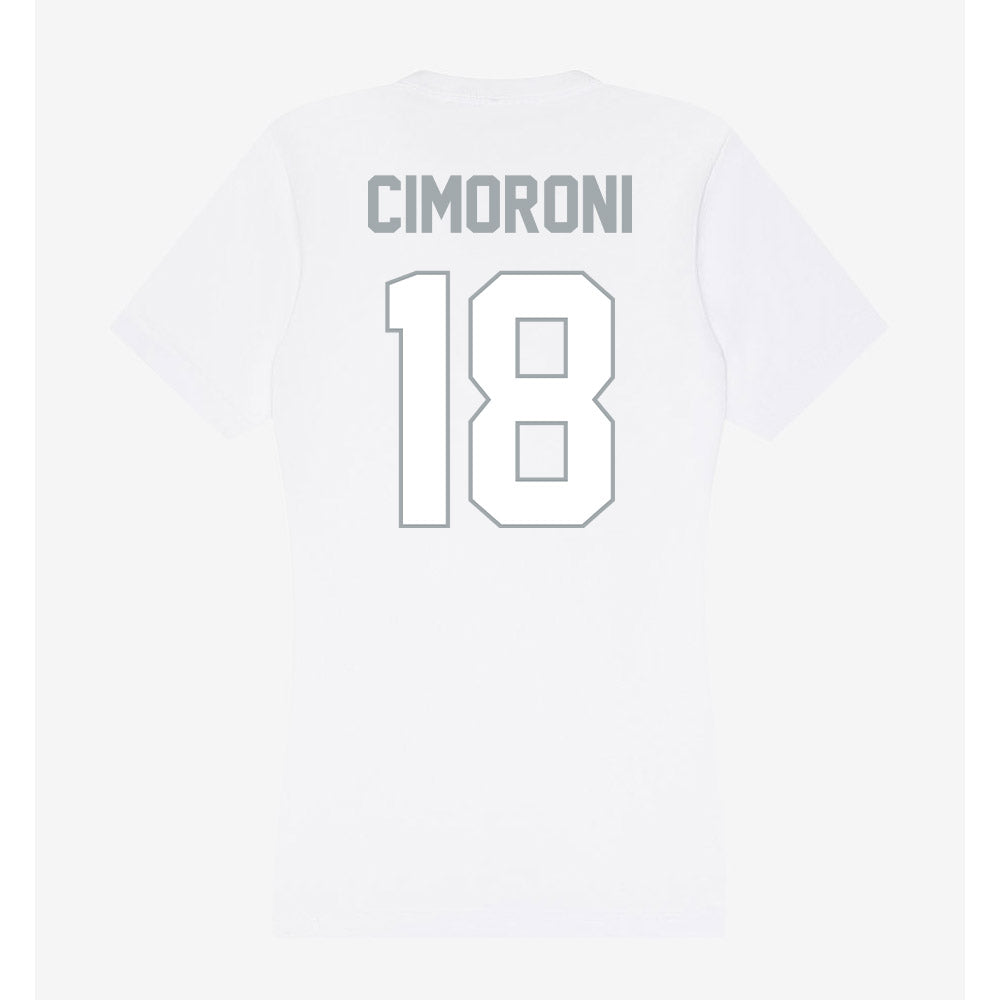 Ohio State - NCAA Women's Ice Hockey : Maxine Cimoroni - Women's V-Neck T-Shirt-1