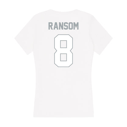 Ohio State - NCAA Football : Lathan Ransom - Classic Shersey Women's V-Neck T-Shirt-1