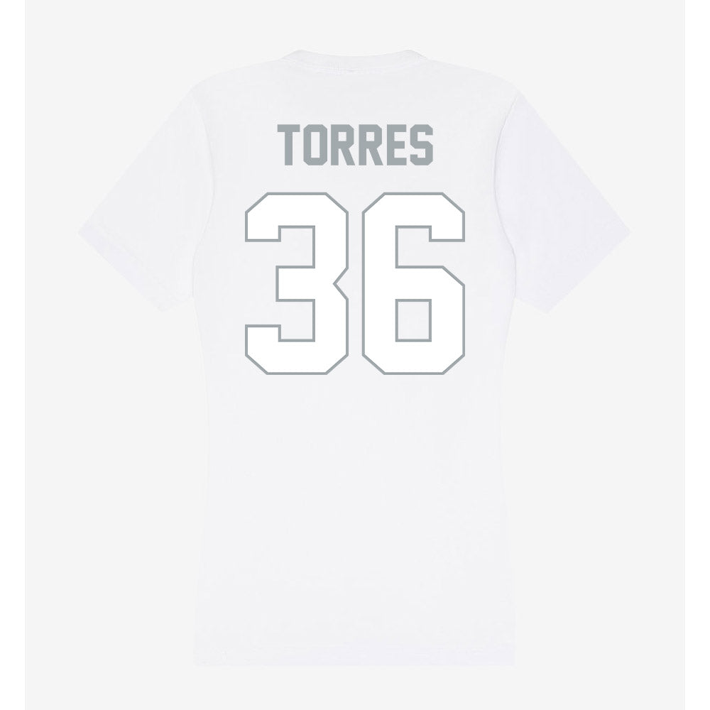 Ohio State - NCAA Women's Lacrosse : Jocelyn Torres - Classic Shersey Women's V-Neck T-Shirt-1