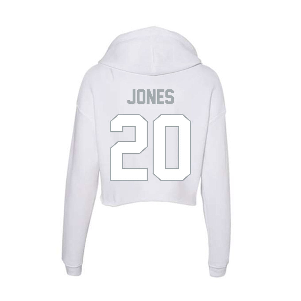 Ohio State - NCAA Women's Volleyball : Hannah Jones - Classic Shersey Women's Crop Fleece Hoodie-1