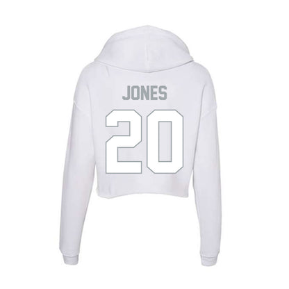 Ohio State - NCAA Women's Volleyball : Hannah Jones - Classic Shersey Women's Crop Fleece Hoodie-1