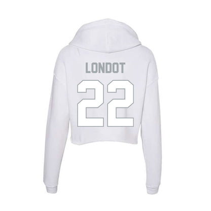 Ohio State - NCAA Women's Volleyball : Emily Londot - Classic Shersey Women's Crop Fleece Hoodie-1