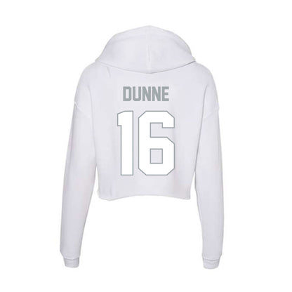 Ohio State - NCAA Women's Ice Hockey : Joy Dunne - Classic Shersey Women's Crop Fleece Hoodie-1