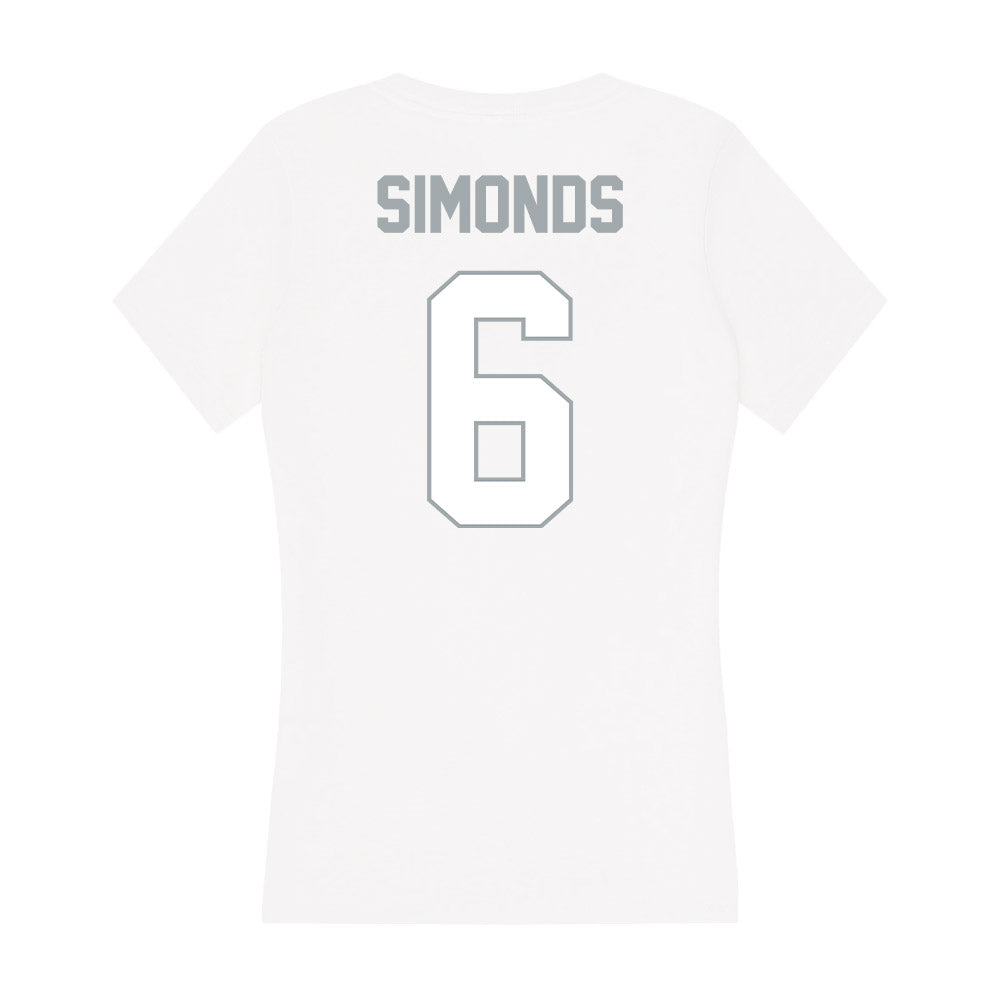 Ohio State - NCAA Women's Lacrosse : Maeve Simonds - Classic Shersey Women's V-Neck T-Shirt-1