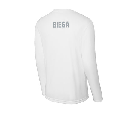 Ohio State - NCAA Men's Track & Field : Nick Biega - Classic Shersey Activewear Long Sleeve T-Shirt-1