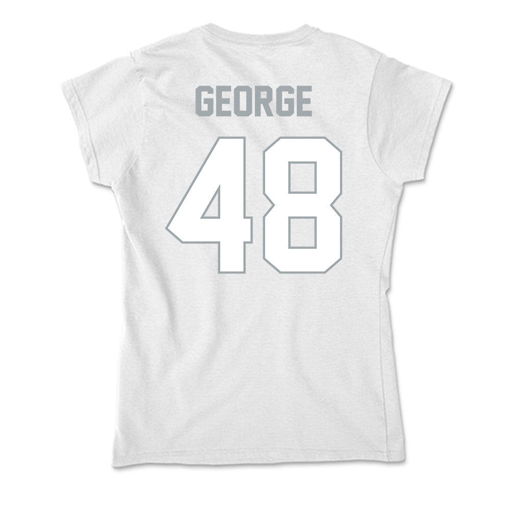 Ohio State - NCAA Football : Logan George - Classic Shersey Soft Style Women’s T-Shirt-1