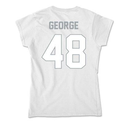 Ohio State - NCAA Football : Logan George - Classic Shersey Soft Style Women’s T-Shirt-1