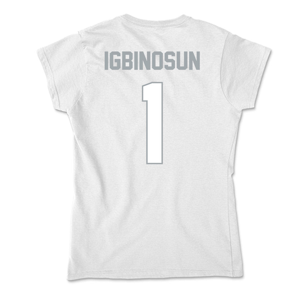 Ohio State - NCAA Football : Davison Igbinosun - Classic Shersey Soft Style Women’s T-Shirt-1