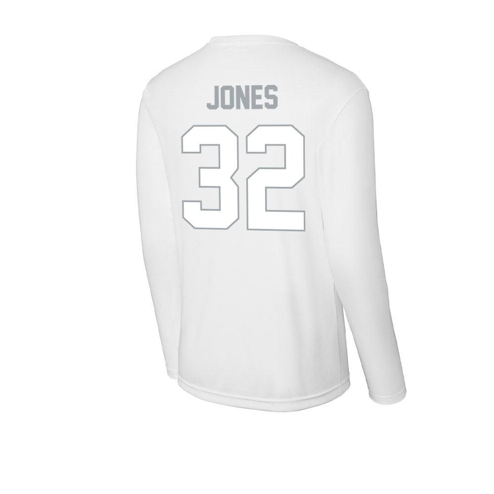 Ohio State - NCAA Men's Lacrosse : Tate Jones - Activewear Long Sleeve T-Shirt-1