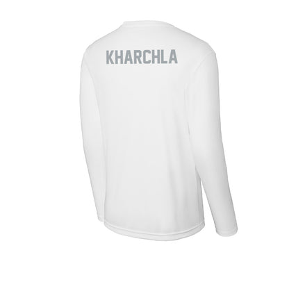 Ohio State - NCAA Wrestling : Carson Kharchla - Activewear Long Sleeve T-Shirt-1