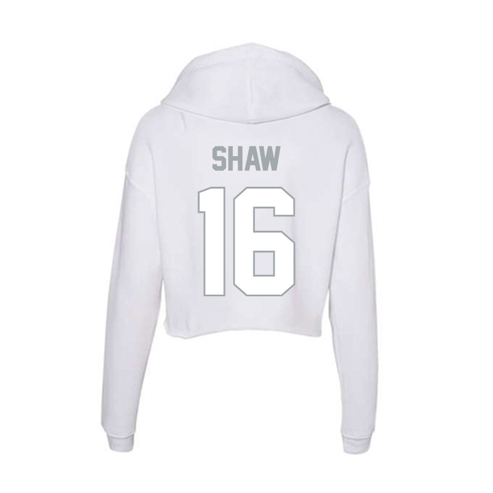 Ohio State - NCAA Men's Lacrosse : Dominic Shaw - Classic Shersey Women's Crop Fleece Hoodie-1