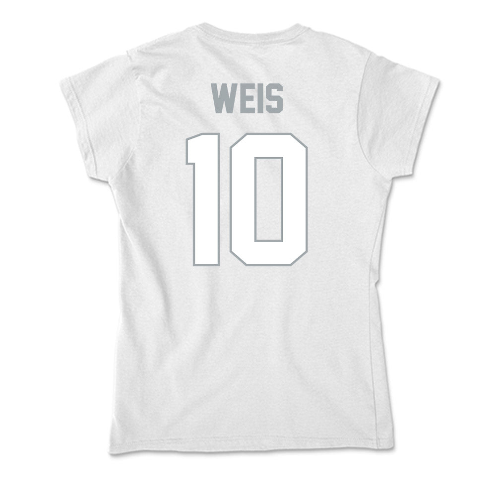 Ohio State - NCAA Men's Ice Hockey : Thomas Weis - Classic Shersey Soft Style Women’s T-Shirt-1