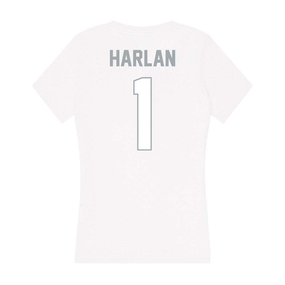 Ohio State - NCAA Women's Lacrosse : Delaney Harlan - Classic Shersey Women's V-Neck T-Shirt-1