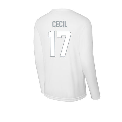 Ohio State - NCAA Baseball : Jack Cecil - Activewear Long Sleeve T-Shirt-1