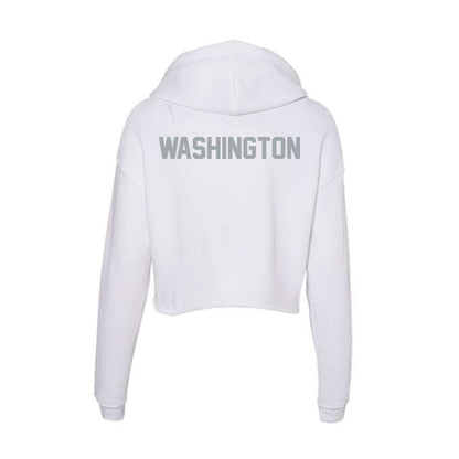 Ohio State - NCAA Women's Gymnastics : Sidney Washington - Classic Shersey Women's Crop Fleece Hoodie-1