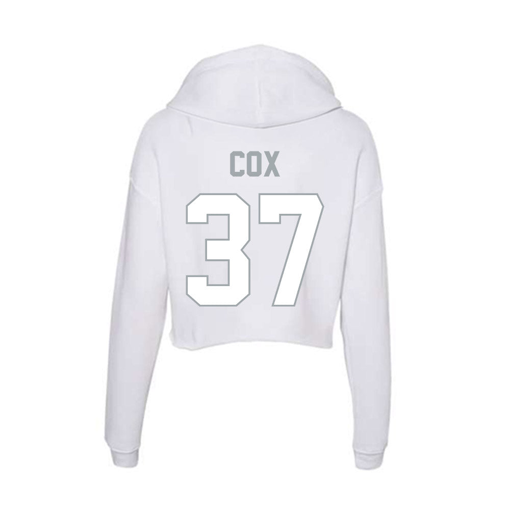 Ohio State - NCAA Women's Lacrosse : Ella Cox - Women's Crop Fleece Hoodie-1