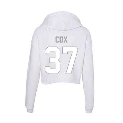 Ohio State - NCAA Women's Lacrosse : Ella Cox - Women's Crop Fleece Hoodie-1