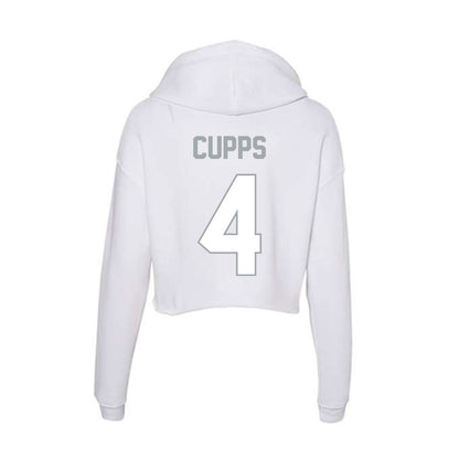 Ohio State - NCAA Men's Basketball : Gabe Cupps - Women's Crop Fleece Hoodie-1