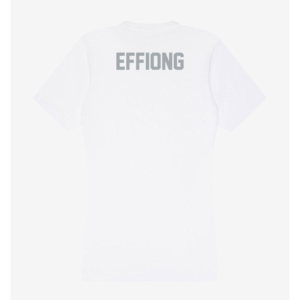 Ohio State - NCAA Women's Track & Field : Columba Effiong - Women's V-Neck T-Shirt-1