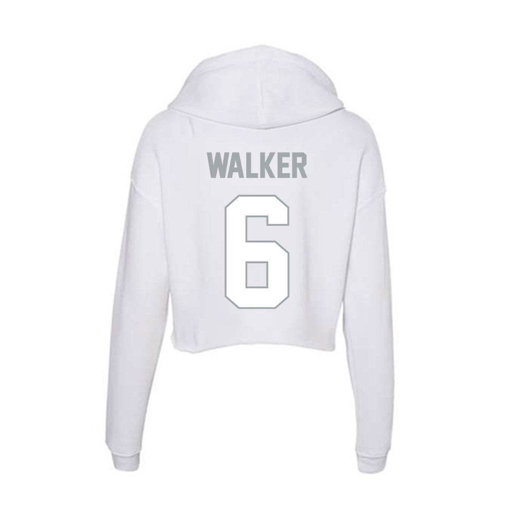 Ohio State - NCAA Men's Lacrosse : Jewel Walker - Classic Shersey Women's Crop Fleece Hoodie-1