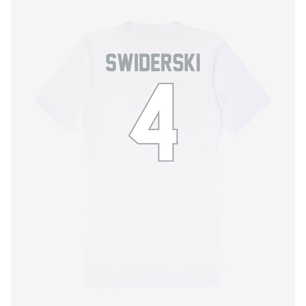 Ohio State - NCAA Women's Ice Hockey : Sara Swiderski - Classic Shersey Women's V-Neck T-Shirt-1